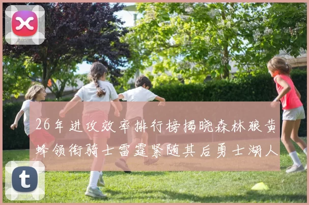26年进攻效率排行榜揭晓森林狼黄蜂领衔骑士雷霆紧随其后勇士湖人表现平平